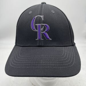 Colorado Rockies Black MLB Baseball Adult Adjustable Cap Hat Fan Favorite